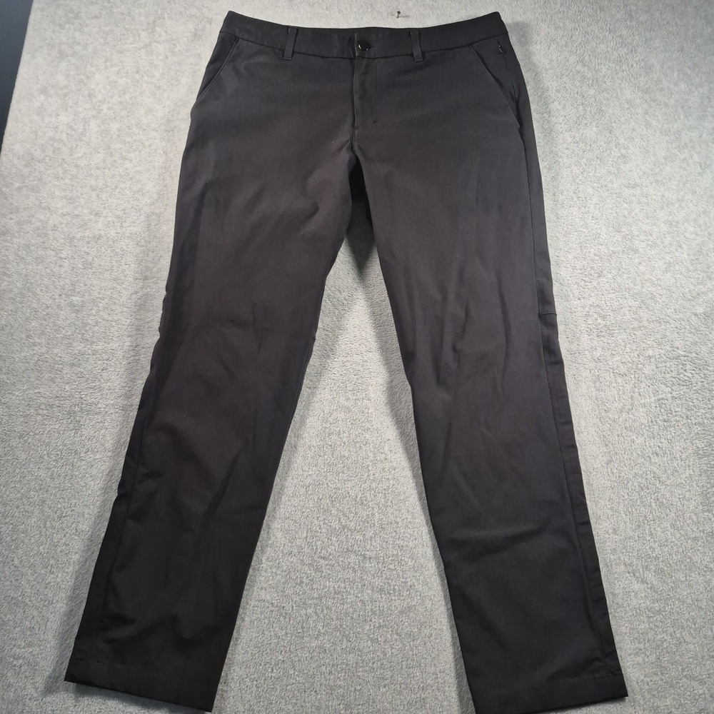 Lululemon Size 36 Inseam 31" Commission Relaxed-Fit Pant Obsidian Black
